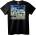 NOONEBRAND Тениска Deep Purple в скалата - L, Black