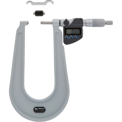 Mitutoyo Digimatic Třmenový mikrometr na měř.tloušťky plechů IP65 25-50 mm 389-262-30