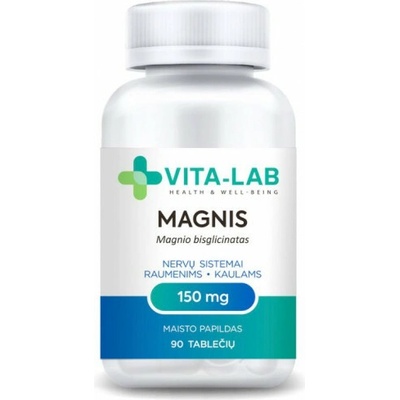 VITALAB MAGNÉZIUM BISGLICINÁT 90 tabliet 150mg