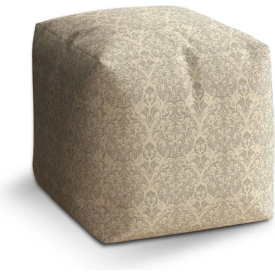 Sablio Taburet Cube Vintage luxus: 40x40x40 cm