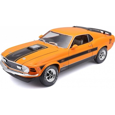 Maisto Ford Mustang Mach I 1970 Orange 1:18
