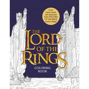 LORD OF THE RINGS MOVIE TRILOGY COLORING (2024)