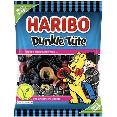 Haribo Dunkle Tüte 175 g
