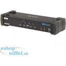KVM prepínače Aten CS-1784A 4-Port DVI USB 2.0 KVMP Switch, 2.1 Surround Sound, nVidia 3D