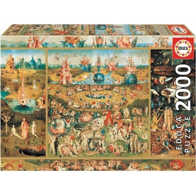 Educa Bosh The Garden of Earthly Delights 2000 dielov