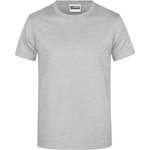 Daiber jn 790 / Мъжка тениска от плътен памук - сив хедър 4xl (02079003414)