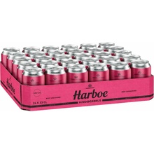 Harboe limonáda s malinovou příchutí light 24 x 330 ml