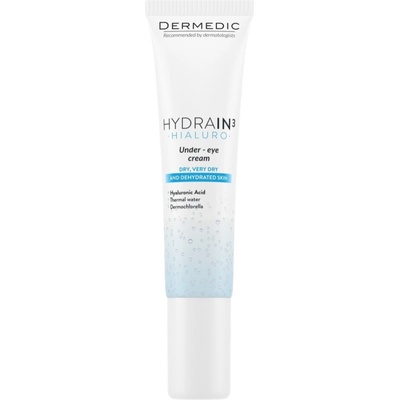 DERMEDIC Hydrain3 Hialuro Околоочен крем против стареене, 15 g