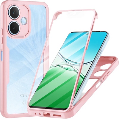 Techsuit Калъф за Oppo A5 Pro 4G / A5 Pro 5G - Techsuit - ColorVerse 360 Series + Протектор за екран - Розов