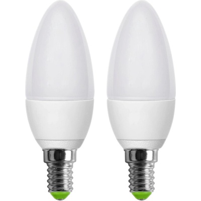 Retlux LED sviečková E14 5W C37 teplá biela