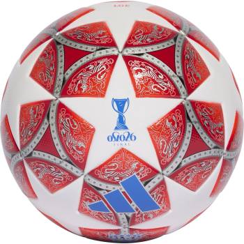 Image 1 of Adidas Футболна топка Adidas Womens UEFA Champions League Football 2025 2026 - White/Red