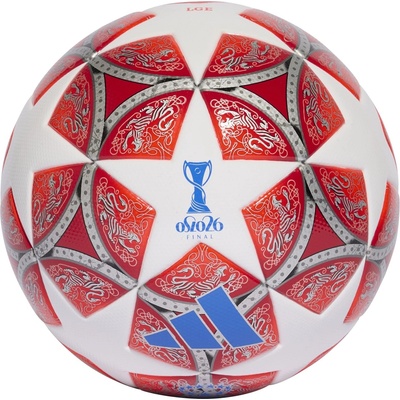 Adidas Футболна топка Adidas Womens UEFA Champions League Football 2025 2026 - White/Red