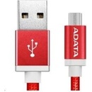 ADATA AMUCAL-100CMK-CRD Micro USB, 1m, červený