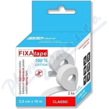 FIXAtape Classic tejp.páska 2.5cm x 10m 2 ks