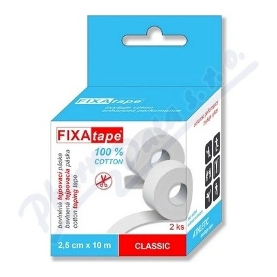 FIXAtape Classic tejp.páska 2.5cm x 10m 2 ks