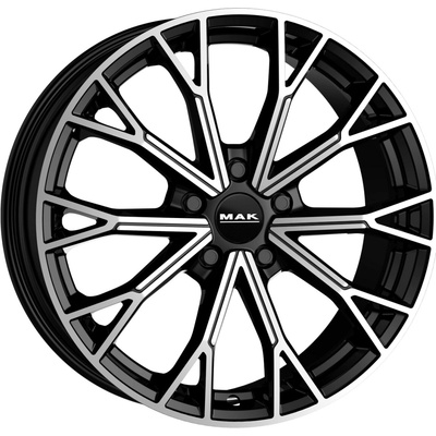 Mak ASPHALT 7.5x18 5x114.3 ET55 black mirror