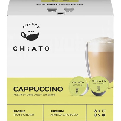 CHiATO Cappuccino pre Dolce Gusto 16 ks