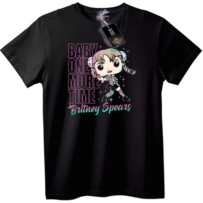 NOONEBRAND Тениска Britney Spears Baby One More Time - 7XL, White