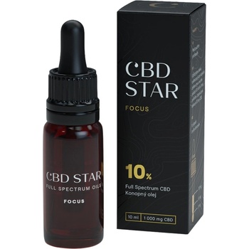 CBD STAR Focus olej 10% 10 ml