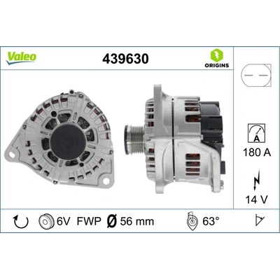 generátor VALEO 439630 VA 439630