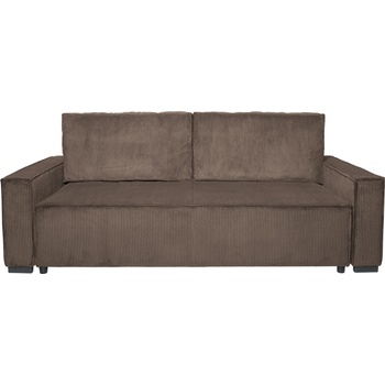 TEDIVA Прав диван ripso, с разтегателен механизъм, кафяв (mmalb03nm-zoom5)