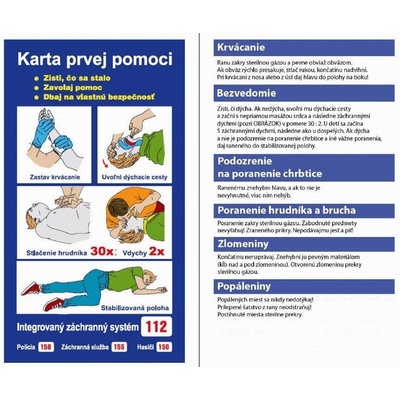 Karta prvej pomoci-Interpharm