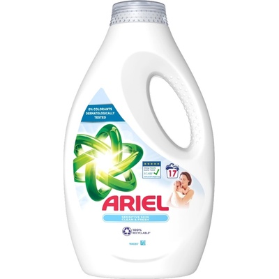 Ariel Sensitive Skin tekutý prací prostředek 17 PD