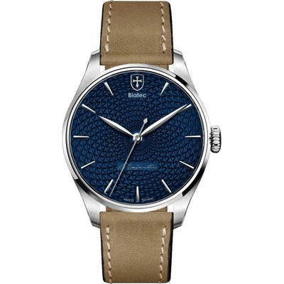 Biatec Majestic 03 N - Béžový vintage nubuk remienok