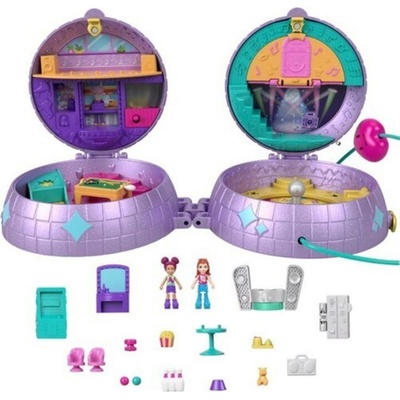 MATTEL Polly Pocket Mikro Double Play Diskotéka na korčuliach