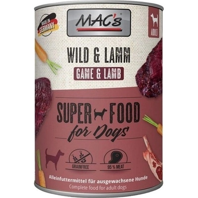 MAC's Dog zverina a jahňa 400 g