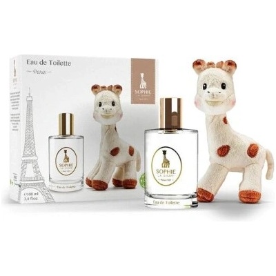 Sophie la girafe Eau De Toilette Подаръчен комплект за деца Размер EDT 100 ml + плюшено жирафче