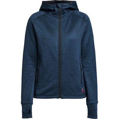 Tenson TXlite Hoodie Zip Women COT847402e1000-dark blue