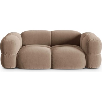 Cosmopolitan Design Кафяв кадифен диван 210 cm Loretto - Cosmopolitan Design (COS_3S_120_F1_LORETTO2)