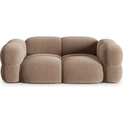 Cosmopolitan Design Кафяв кадифен диван 210 cm Loretto - Cosmopolitan Design (COS_3S_120_F1_LORETTO2)