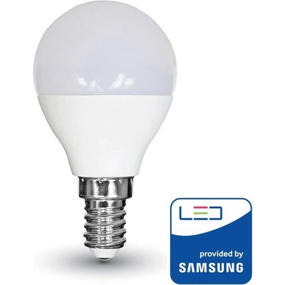 V-TAC PRO SAMSUNG LED žiarovka E14 P45 5,5W teplá biela