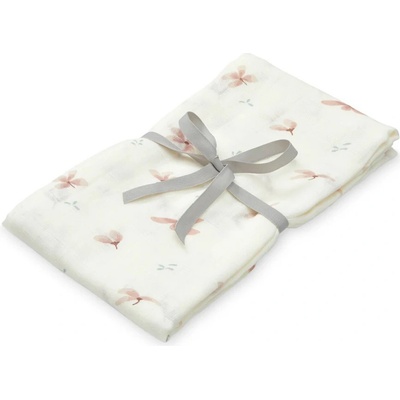 Cam Copenhagen Mušelínová plena 120 x 120 cm Windflower Creme