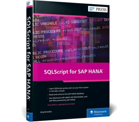 SQLScript for SAP HANA - Brandeis, Joerg