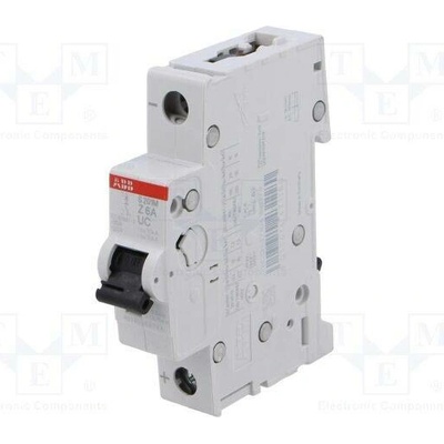 ABB 2CDS271061R0378 Jistič; 230VAC; 220VDC; Ijmen: 6A; Póly: 1; na přípojnici DIN; 10kA