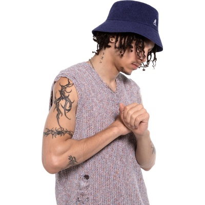 Kangol Bermuda Bucket Navy tmavě modrý