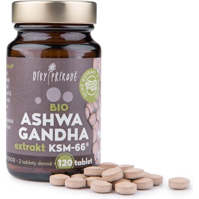 Díky přírodě Ashwagandha KSM-66 120 tablet
