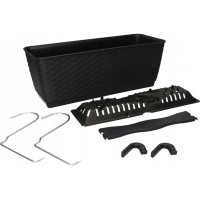 Elho Green Basics Garden XXL Truhlík 80 x 40 x 35 cm černý