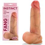  Реалистично силиконово дилдо с двуслойна мекота, 15, 3см. - Fang Instinct Dildo (5576-01LOLA)