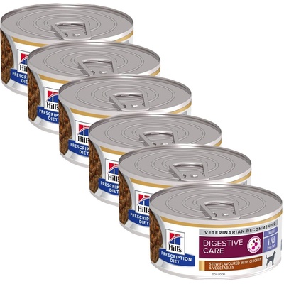 Hill's Hill s Prescription Diet i/d Low Fat Stew Mini Грижа за храносмилането за кучета 6 x 156 г