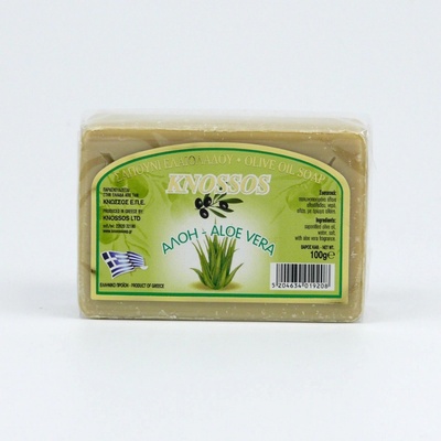 Knossos přírodní olivové mýdlo Aloe Vera 100 g