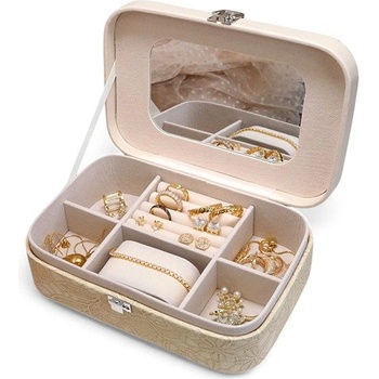 Livefy šperkovnice Aurora béžová