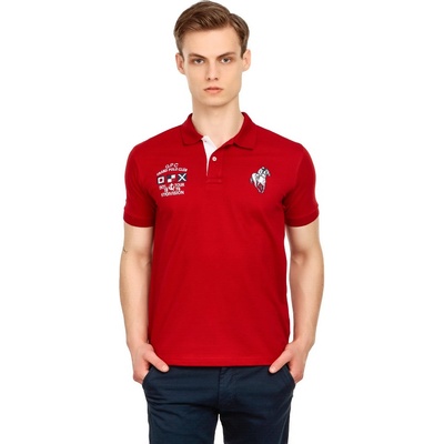 Grand Polo Club Gpc polo Мъжка тениска - Червена 21156876 (263580_Червен)