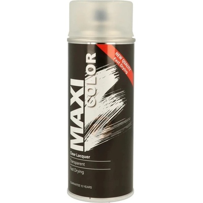 Maxi Color rýchloschnúci matný v spreji 400 ml číry lak