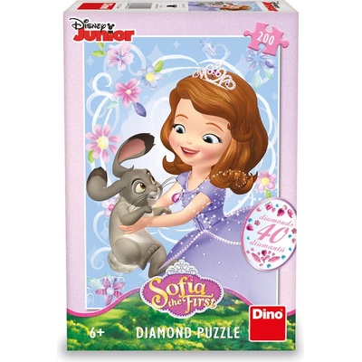 Diamond Dino Sofie a králíček 200 dielov