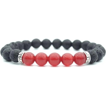 HARAHU Гривна or-33389 - Черна / Червена kp33389 (or-33389)