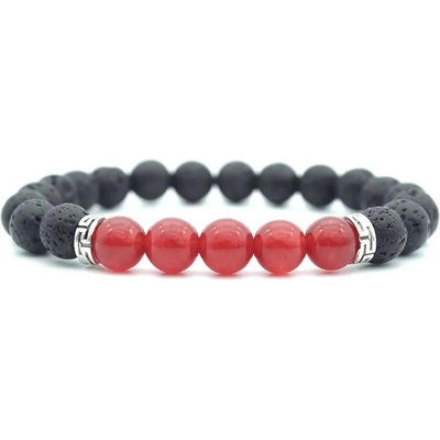 HARAHU Гривна or-33389 - Черна / Червена kp33389 (or-33389)